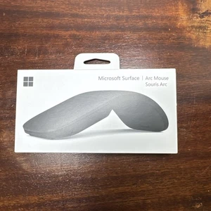 Microsoft Surface Arc Bluetooth Bluetrack Ambidextrous Mouse Black- Wireless - Picture 1 of 5