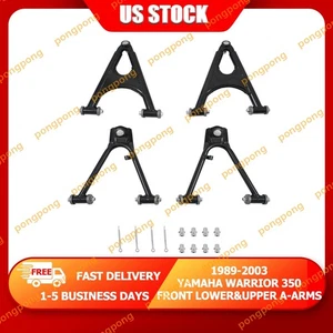 1989-2003 Yamaha Warrior 350 Front Lower&Upper A-Arms OEM US Stock Free Ship New - Bild 1 von 14