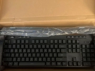 Teclado para juegos Redragon Shiva RGB con cable, teclas macro de membrana caja abierta probado Foto 1 de 2
