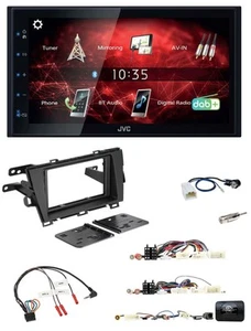 JVC DAB USB Bluetooth 2DIN Lenkrad Autoradio für Toyota Prius 2009-2016 Aktivsys - Bild 1 von 8