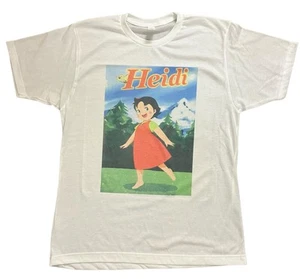 Girl of the Alps Heidi Retro Vintage Graphic Design T-shirt Soft Style - Picture 1 of 1