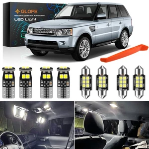 LED Interior Light Kit for Land Rover Range Rover 2003-2012 White Lights Bulbs - Picture 1 of 7