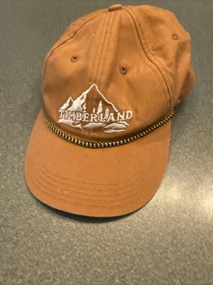 Timberland Embroidered Logo Baseball Cap, Wheat /Brown Adjustable Hat Sz O/S H2 - Image 1 of 4