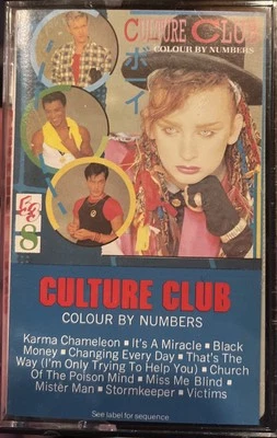 Culture Club - Colour By Numbers (Cassette, Virgin/Epic, 1983) Karma Chameleon - Imagem 1 de 3