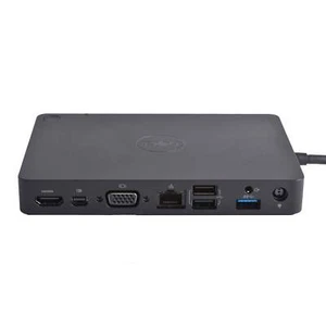 Station d'accueil USB-C Dell K17A WD15 pour ordinateurs portables et de bureau - Photo 1/3