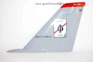 VF-41 Black Aces F-14 Tomcat Tail - Imagen 1 de 1