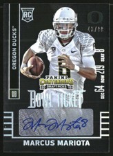 2015 Panini Contenders Draft Picks Bowl Ticket #131A Marcus Mariota RC Auto /99