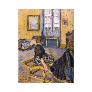 Pierre Bonnard, Interior, Interieur, 1905, Lustre Canvas Print, 30" x 40" - Picture 1 of 10