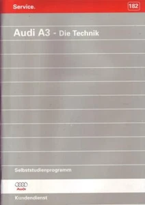 Service Nr. 182 07.1996 Audi A3-Die Technik - Bild 1 von 1