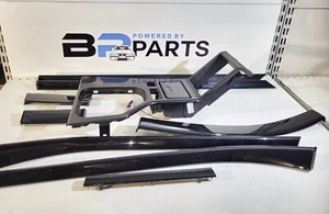 BMW E39 Interior Trim set BLACK 51168256297 51458256213 51418256249 - Picture 1 of 24