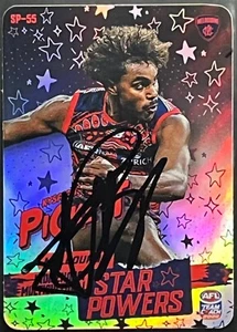 Autógrafo firmado de Kysaiah Pickett Demons en tarjeta 2022 Star Powers TeamCoach - Imagen 1 de 1