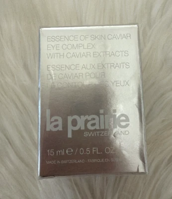 Auténticos extractos de caviar complejo de ojos de caviar esencia de piel La Prairie .5 oz  Foto 1 de 4