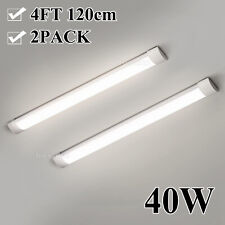 2 PACK 4FT LED SHOP LIGHT 6500K Daylight Fixture LED Ceiling Lights Garage Lamp