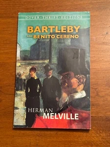 Bartleby and Benito Cereno Paperback 1990 Dover Thrift Editions Herman Melville - Picture 1 of 4