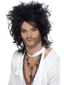 TV Film Movie Sex God Russell Brand Icon Wig Fancy Dress Costume Accessory - Picture 1 of 1