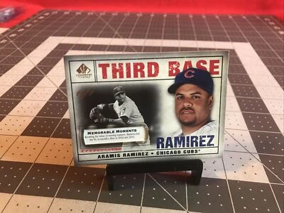 Tarjeta 1/1 2008 Upper Deck SP Legendary Cuts Aramis Ramírez #53 Moving Runners Foto 1 de 4