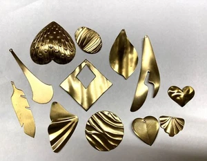 42x antiker Teller Anhänger mit Loch zum Aufhängen - verschiedene Formen und Größen - Bild 1 von 6