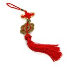 FENG SHUI 8 COIN TASSEL Red Fortune Wealth Luck Prosperity Cure HIGH QUALITY