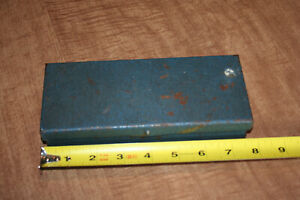 Vintage Owatonna Tool Company OTC 1/4" Tool Box Empty Approx 8x3.25x1 See Pix!!