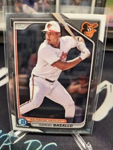 Samuel Basallo 2024 Bowman Draft Chrome BDC-128 🔥 Prospect 🔥 Baltimore Orioles - Picture 1 of 1