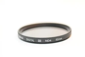 52mm ND 4X Neutral density Digital HD filter for Canon Nikon Sony Sigma lens - Picture 1 of 4