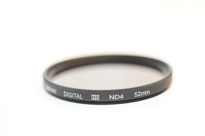 52mm ND 4X Neutral density Digital HD filter for Canon Nikon Sony Sigma lens - Image 1 of 4