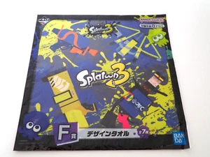 Splatoon 3 Design Towel Ichibankuji F Bandai Japan E203 - Picture 1 of 2