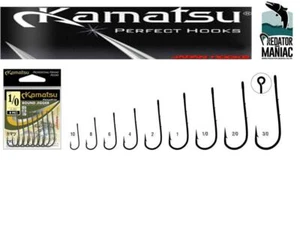 Kamatsu cheburashka round forged hooks.Big eye,drop shot,jika,carolina,texas