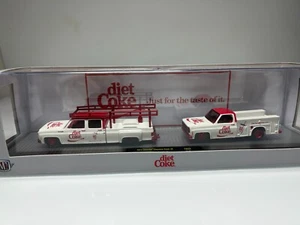 CHASE!!M2 Coca Cola 1973 Chevrolet Cheyenne Super 30 & 1975 Jim West Sierra - Picture 1 of 13