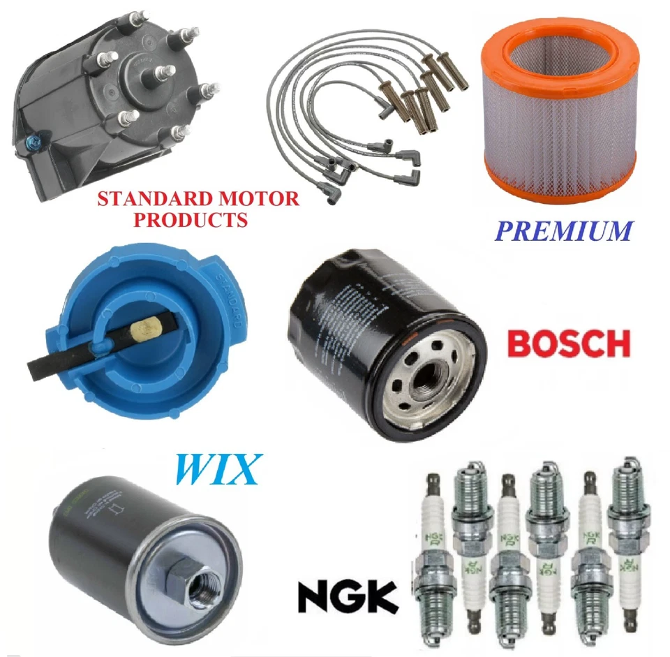 Kit de afinación filtros tapones de cable para Chevrolet Celebrity V6 2,8 L Vin (W) 85-86 Foto 1 de 1