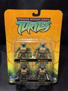 Playmates 54175 Teenage Mutant Ninja Turtles Mini Action Figures 4 Pack 2002 - Picture 1 of 4
