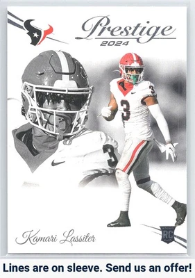 2024 Panini Prestige #327 Kamari Lassiter - Image 1 of 2