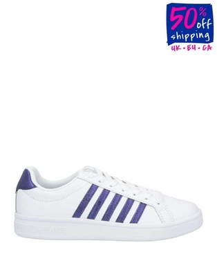 PVP €113 K Zapatillas SUIZAS Cuero Recubierto US7.5 UK5.5 EU39 Logotipo Dos Tonos Foto 1 de 4