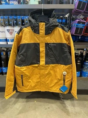 Brand New! Columbia Men’s XL Yellow And Black Tipton Peak Jacket! - Image 1 of 4