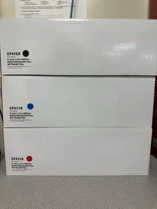 HP 410X ZESTAW CF410X CF411X CF413X Wysokowydajny toner LaserJet kompatybilny - Zdjęcie 1 z 2