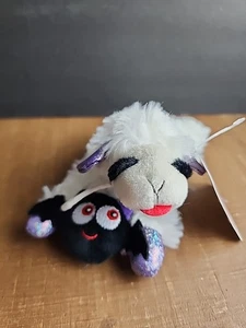 HALLOWEEN MURCIÉLAGO A LOS HUESOS MULTIPET PELUCHE SUAVE 6.5" CORDERO CHULETA PERRO JUGUETE CHIRRIDO - Imagen 1 de 10