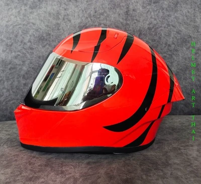 NFL Cincinnati Bengals CASCO DE MOTOCICLETA DE FÚTBOL AMERICANO Foto 1 de 4