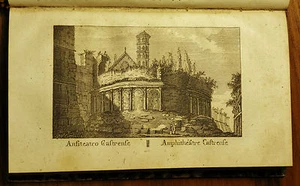 1807:ROM/ROMAE, CASTRENSE AMPHITHEATER.Inc/Kupfer.M.VASI.Etna - Bild 1 von 1