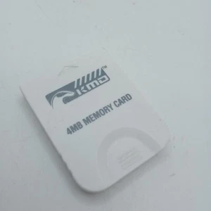 #Q) KMD 4MB Memory Card for Nintendo Wii Gamecube GC NGC Game White - Picture 1 of 1