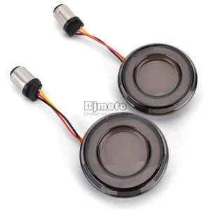 1157 Bullet LED Turn Signal Light For Harley Softail Fat Boy Heritage Street Bob - Bild 1 von 13