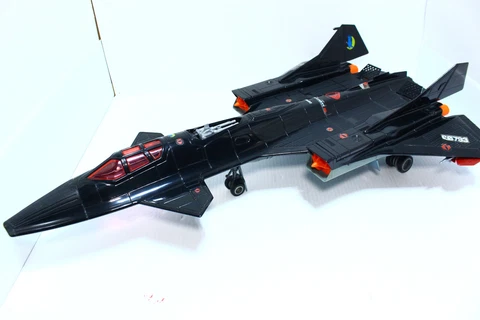 GI Joe Cobra Night Raven Jet Vintage 1986 Hasbro Cover