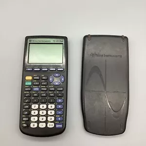 TI-83 Plus Texas Instruments Calcolatrice Grafica Nera SOLO PEZZI DI RICAMBIO - Foto 1 di 5