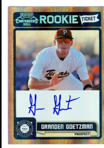 2011 Playoff Contenders Rookie Ticket Autographs #RT38 Granden Goetzman - NM-MT - Picture 1 of 1