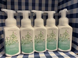 5 X New Bath & Body Works Gentle & Clean Foaming Hand Soap GARDEN THYME - Picture 1 of 2