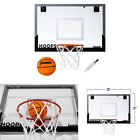 25in XL Over The Door Mini Basketball Hoop Slam Dunk Approved, Shatter Resistant