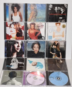 15 CD Lot Jewel Eurythmics Whitney Sheryl Crow Celine Shania Norah Jones & More - Picture 1 of 10