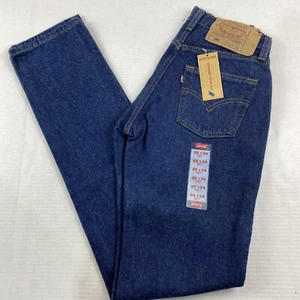 Deadstock Vintage Women's Levi's 501 Blue Denim Jeans Size 25x34-New Without Tag - Bild 1 von 5