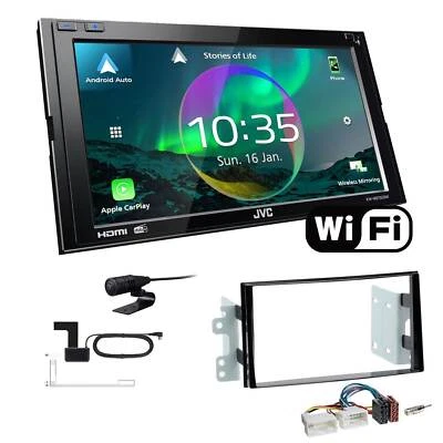 JVC Autoradio WiFi Apple CarPlay Android für KIA Carens III Facelift 2011-2013 - Bild 1 von 4
