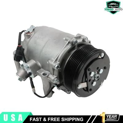 1pc AC Compressor For 2009 10 11 12 13 2014 Acura TSX 2.4L CO 11313C with Clutch Foto 1 de 4