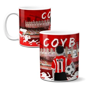 Personalised Sheffield Mug Football Fan Cup Childrens Boys Birthday Gift CFM51
